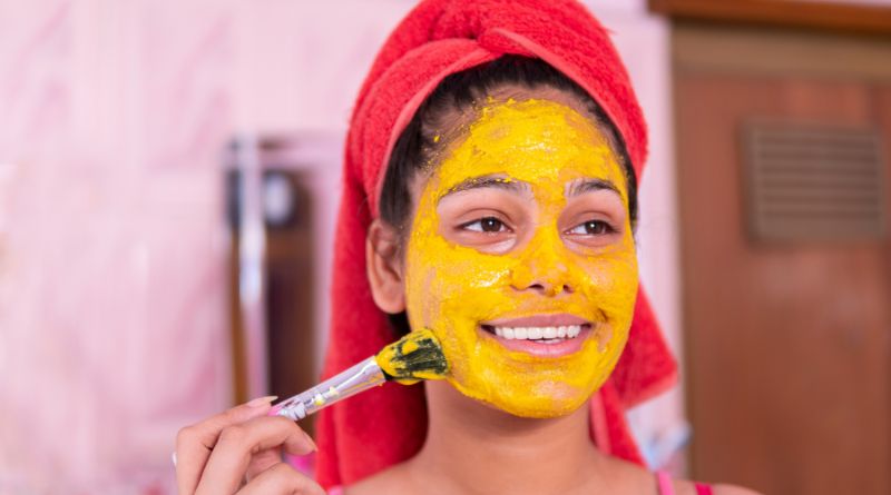 turmeric face scrub